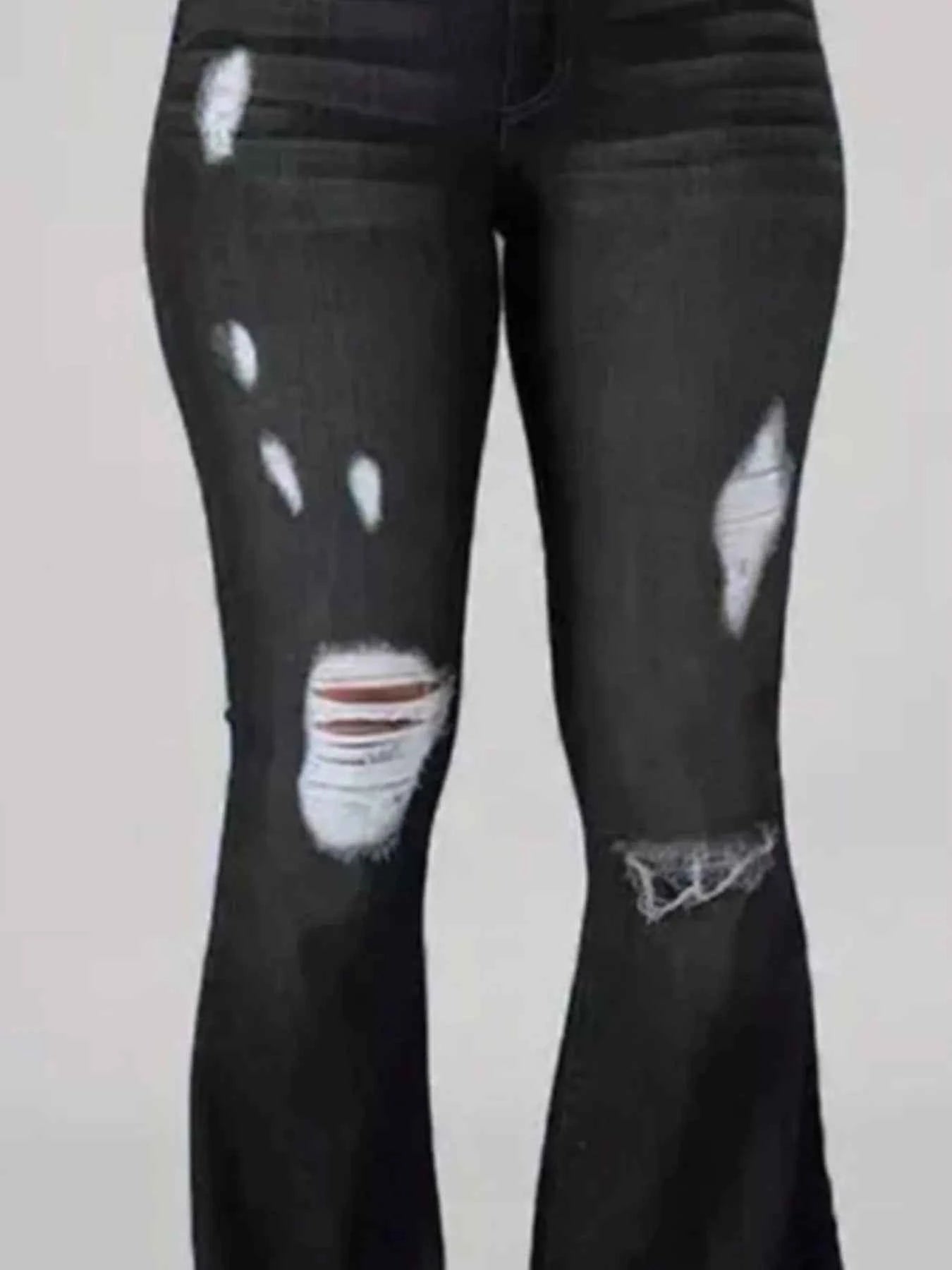 Full Size Distressed Raw Hem Flare Jeans Plus Size 75f83a85-a161-46bd-802e-6eb7cc110e14-Max-Origin