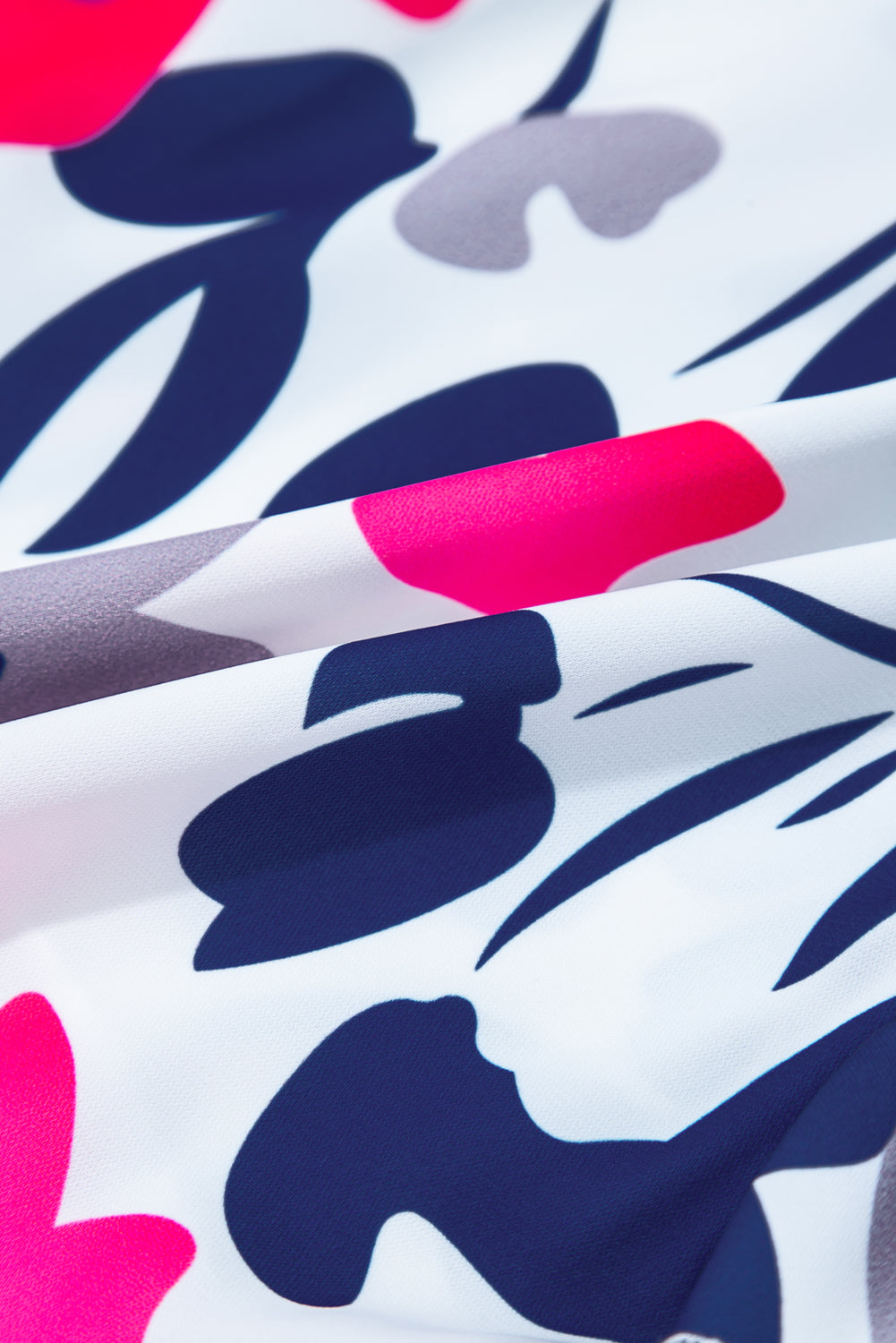 Orange Floral Print Notched Neck Flutter Sleeve Mini Dress 7678016ddc7551e9