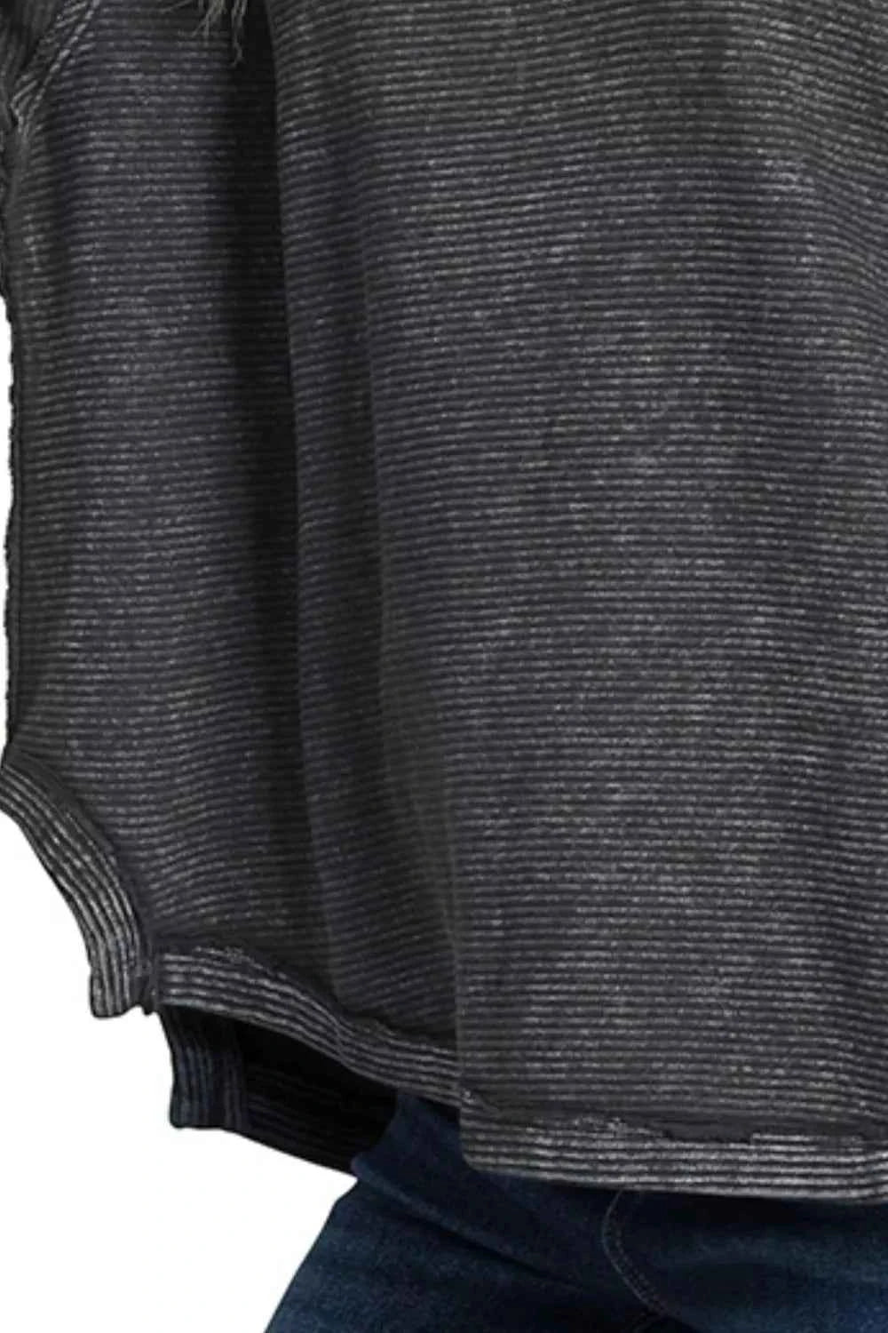 Zenana Acid Washed Exposed-Seam Sweatshirt 7703067b-0380-4e0b-9608-5c6dbc71216e-Max-Origin