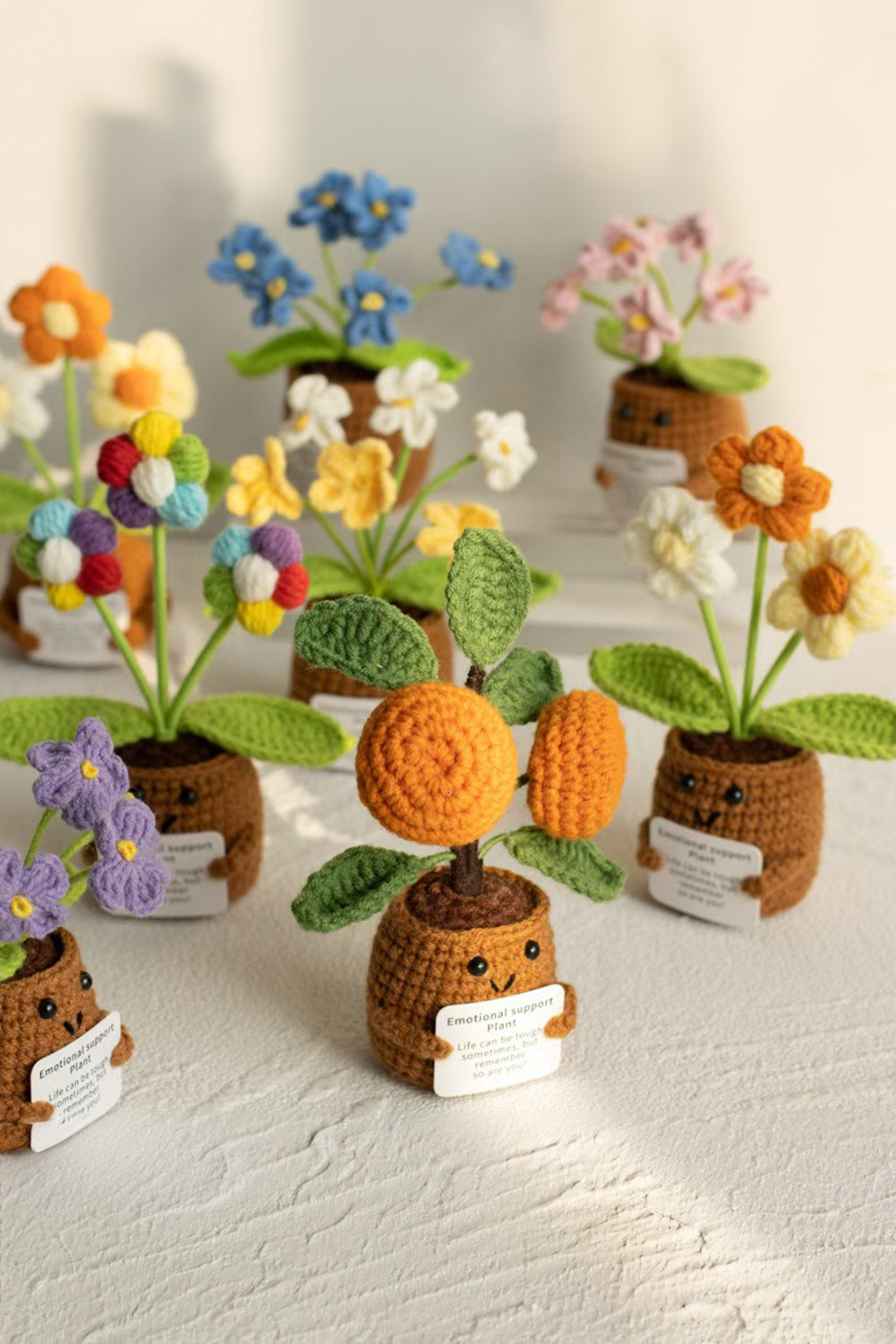 Ginger Cute Gift Crochet Sunflower Pot 7a1f0839dde37203