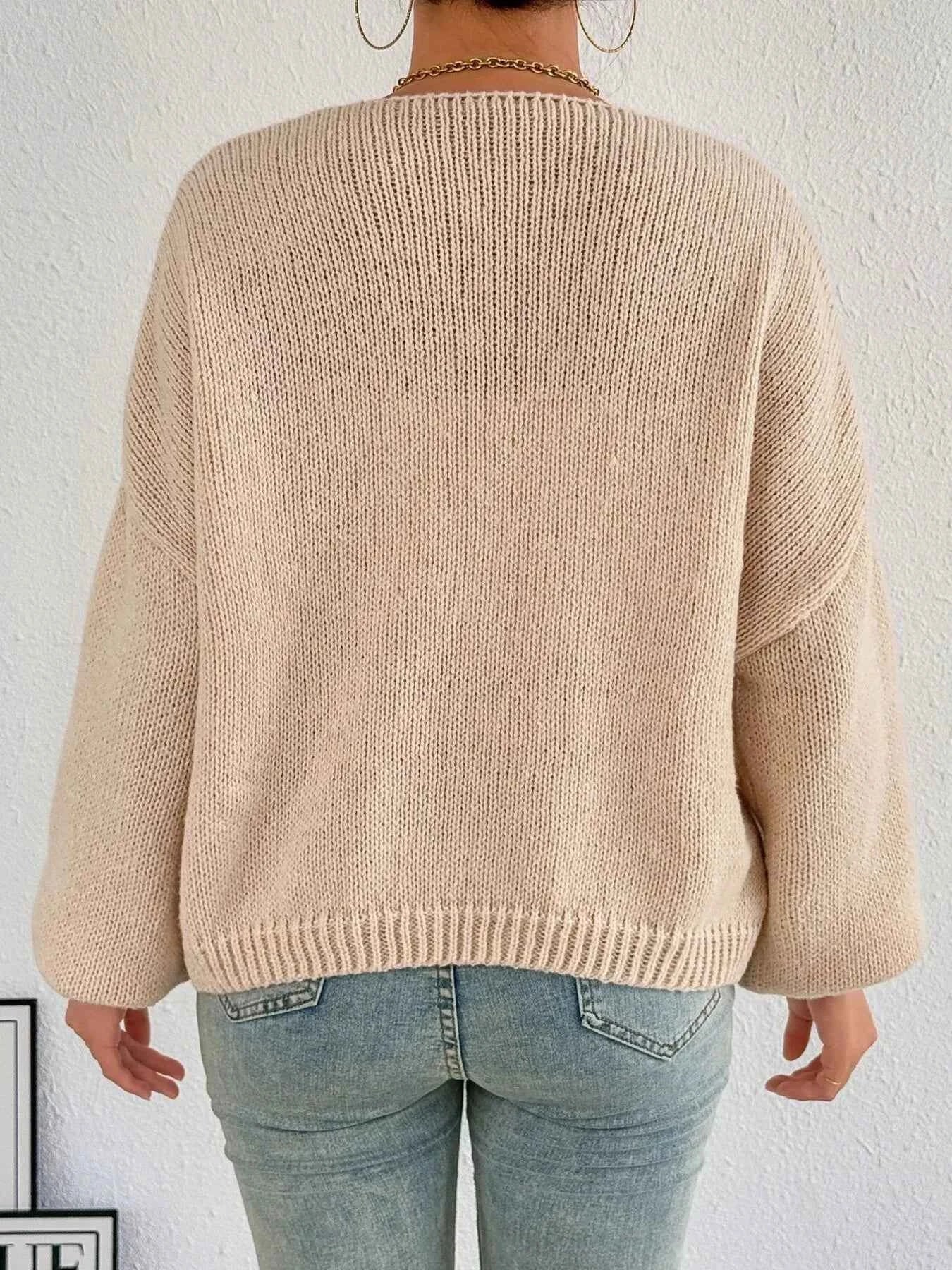 Cozy Bow-Tie Front Knit Cardigan 7e73aa351d4f41098798560dc1b9a4f0-Max-Origin