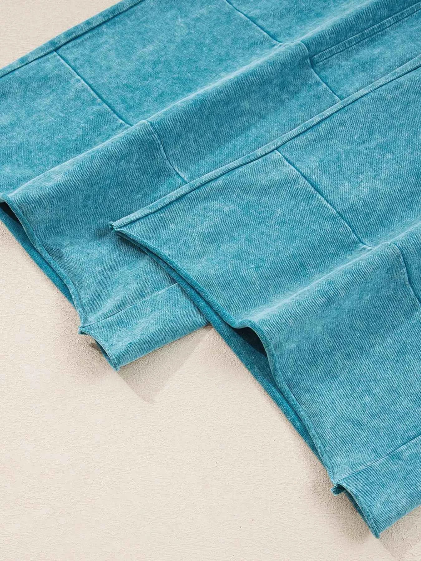 Mineral Wash High Waist Patched Pocket Pants 7fc4989e503b4d2581067764ad4753bf-Max-Origin