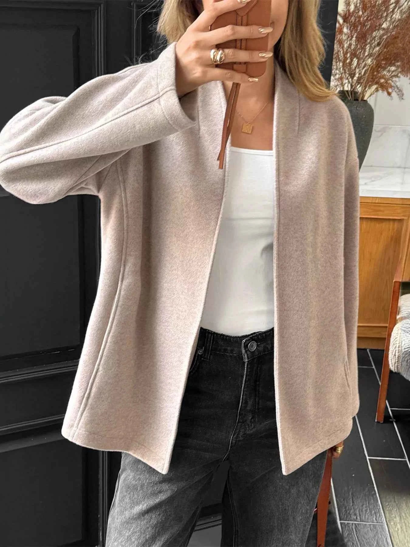 Open Front Dropped Shoulder Outerwear 83ebe27a197f4241a6f6b88af5778c8d-Max-Origin