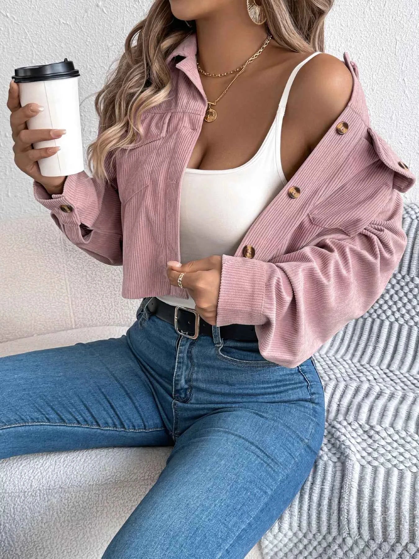 Corduroy Button-Up Dropped Shoulder Jacket 88dfb771-d550-49d2-9be9-aed55e076f09-Max-Origin