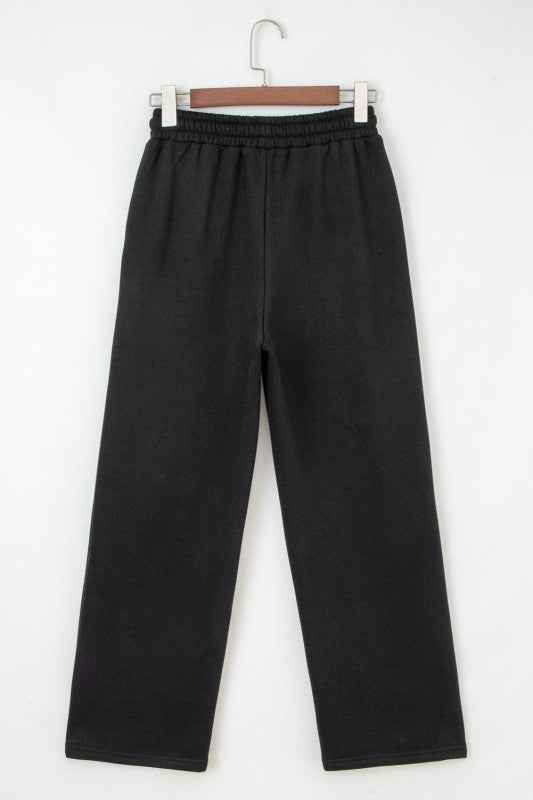 Leopard Drawstring Fleece Lined Elastic Waist Pant 8b9c85bf-e9be-4288-a834-3a4c49a210aa
