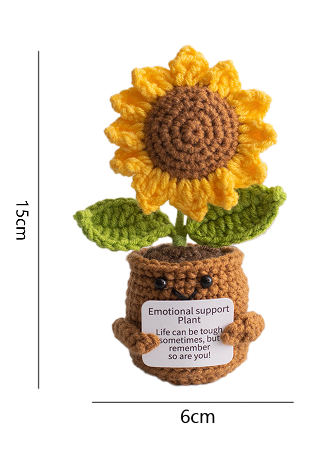 Ginger Cute Gift Crochet Sunflower Pot 8c1932f85840fb4b