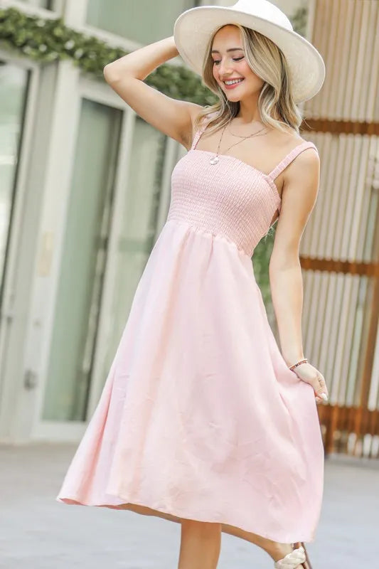 And The Why Smocking Open-Back Sleeveless Midi Dress Pale Pink 8ed894ce0f97450c9961789b4baee142-Max-Origin