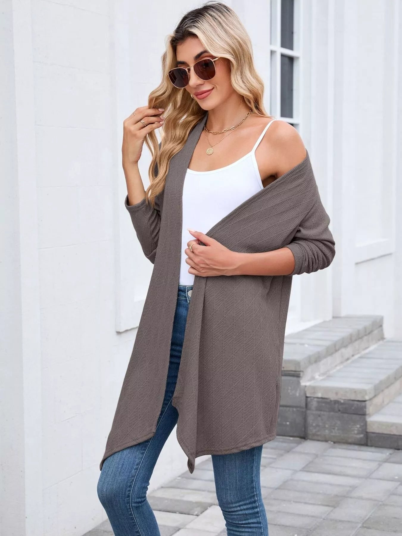 Open Front Long Cardigan 8f13af2637d54f329ee36272c3d48879-Max-Origin