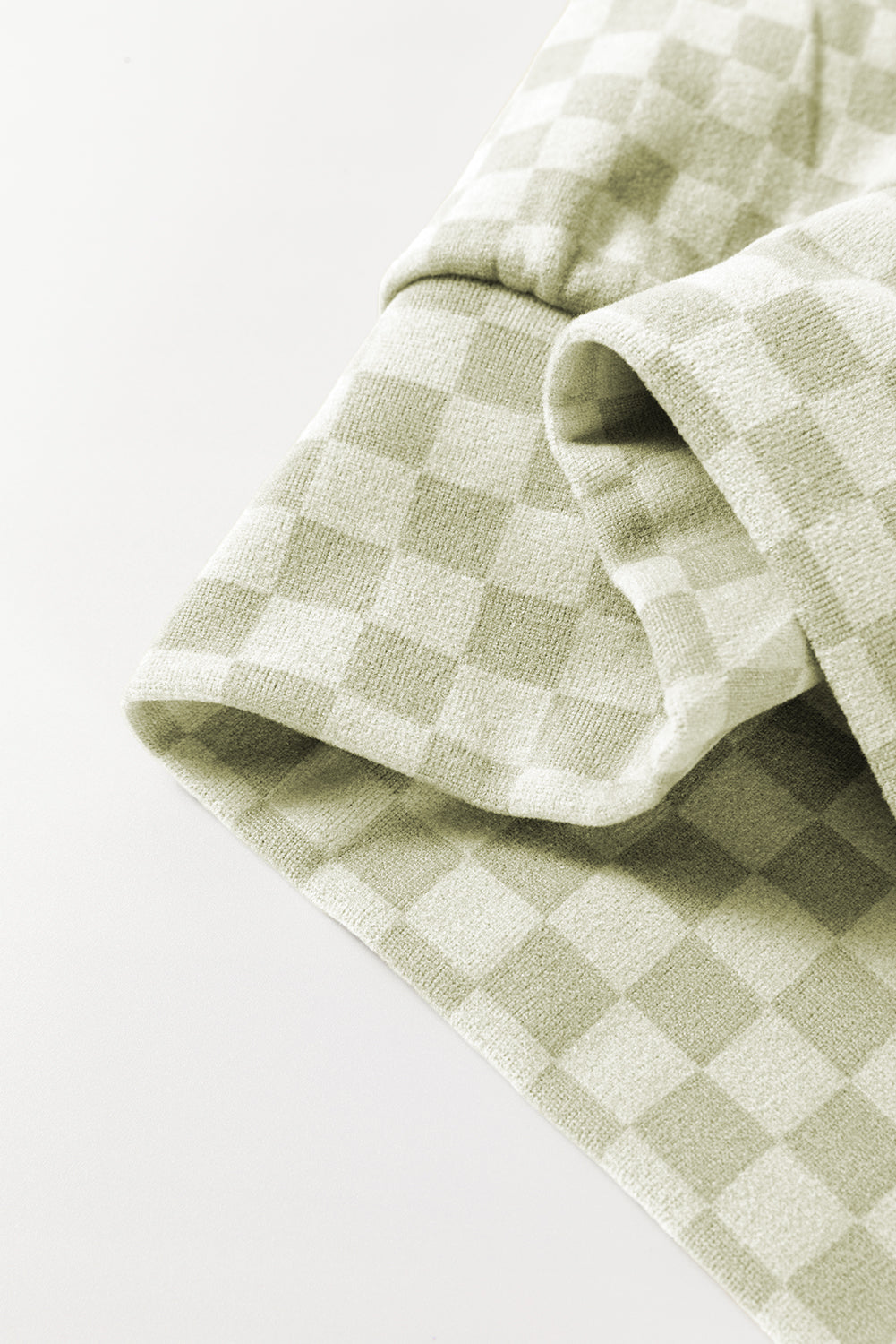 Green Checkered Kangaroo Pocket Hoodie 92138ef3e4e56528