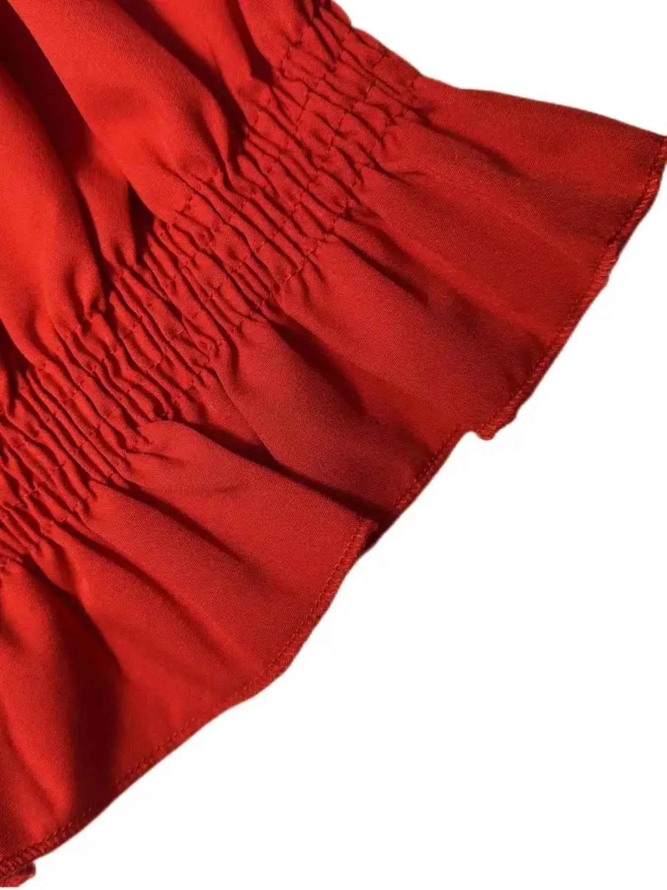 Off-Shoulder Flounce Sleeve Blouse 935ab399-07de-49af-9f83-ff2945ea00ec-Max-Origin