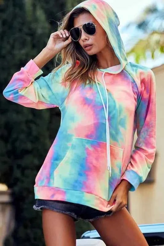 BiBi Tie Dye French Terry Hoodie with Kangaroo Pocket 9be968ed50c04991bd13f43c72a280f8-Max-Origin