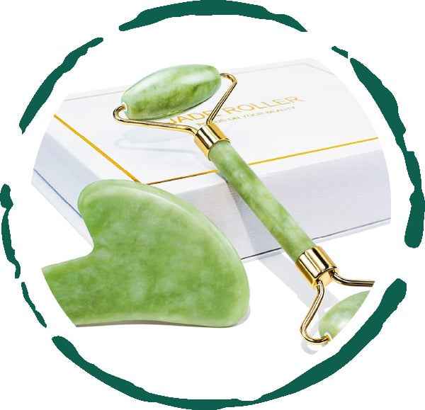Jade Roller & Gua Sha Gift Box As Shown One Size 9ea99aba-9a79-449b-b35f-dd2226cf5ced