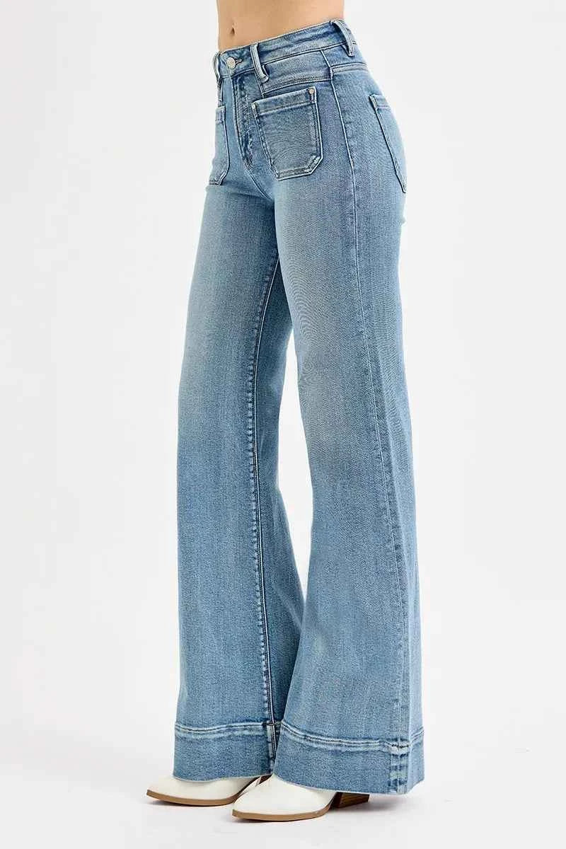 RISEN Full Size High Rise Wide Flare Patch Pocket Jeans Plus Size 9f486bbf3bc44e4191b334cb2892d216-Max-Origin