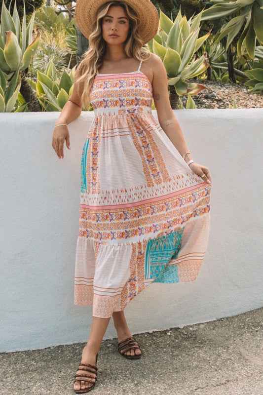 Mckinley Boho Patchwork Sundress a6085308-3a68-4326-b305-0abc10c9907f