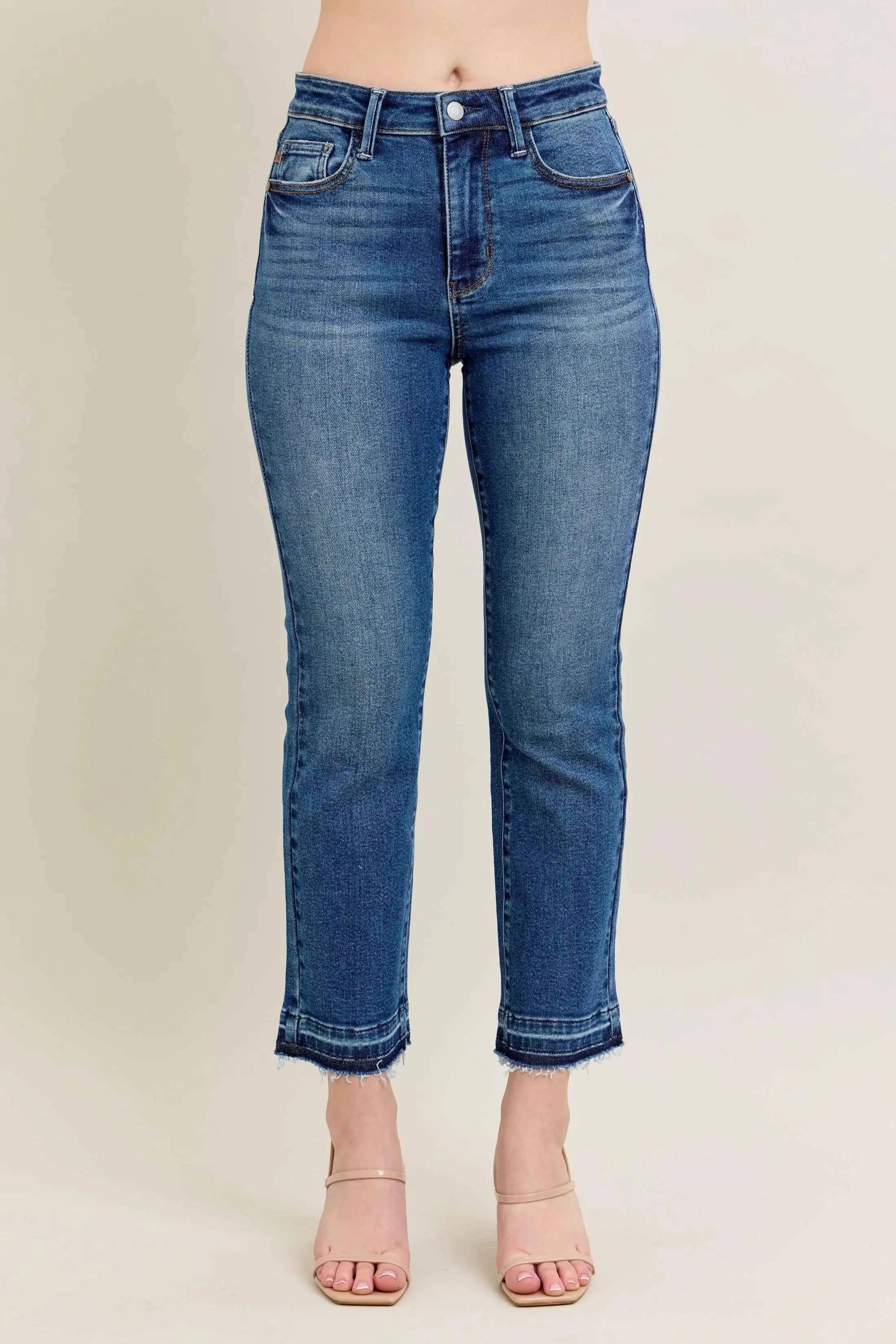 Judy Blue Full Size Hw Vintage Wash Release Hem Kick Flare Jeans Plus Size a972651326c14760a6e8b15299c453d9-Max-Origin