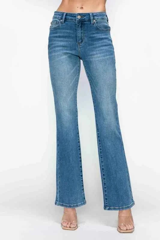 bytos Full Size Cat's Whiskers Mid Rise Bootcut Jeans ab947380-6159-4fd2-99b7-c93ac31635e0-Max