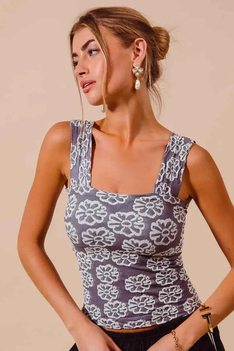 SO ME Two Tone Floral Seamless Tank Top abe80f7c4eb2451eb46656cd097e0e4b-Max-Origin