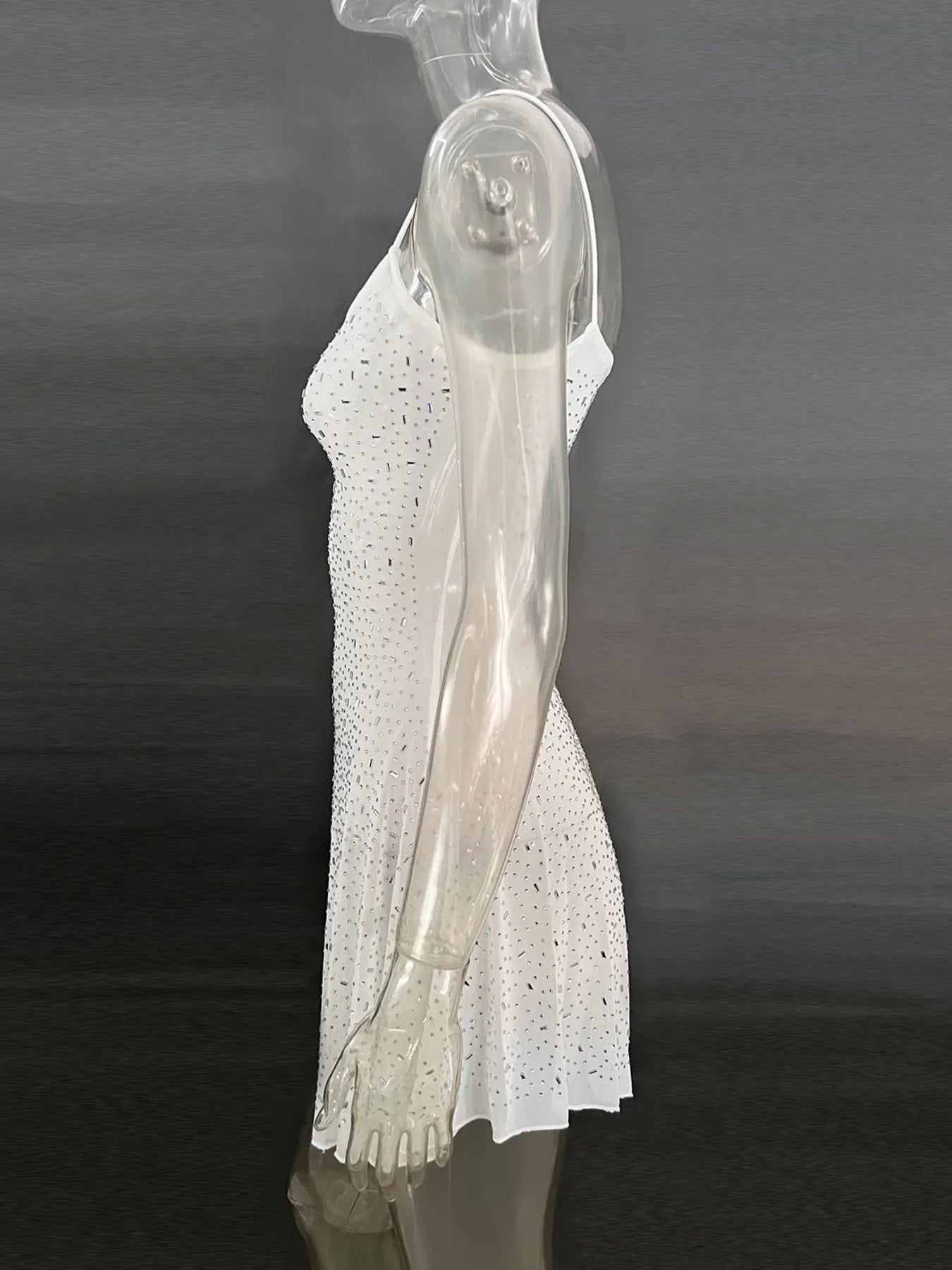 Rhinestone Decor Mini Cami Dress aea11a1015234b59983c66d52effec65-Max-Origin