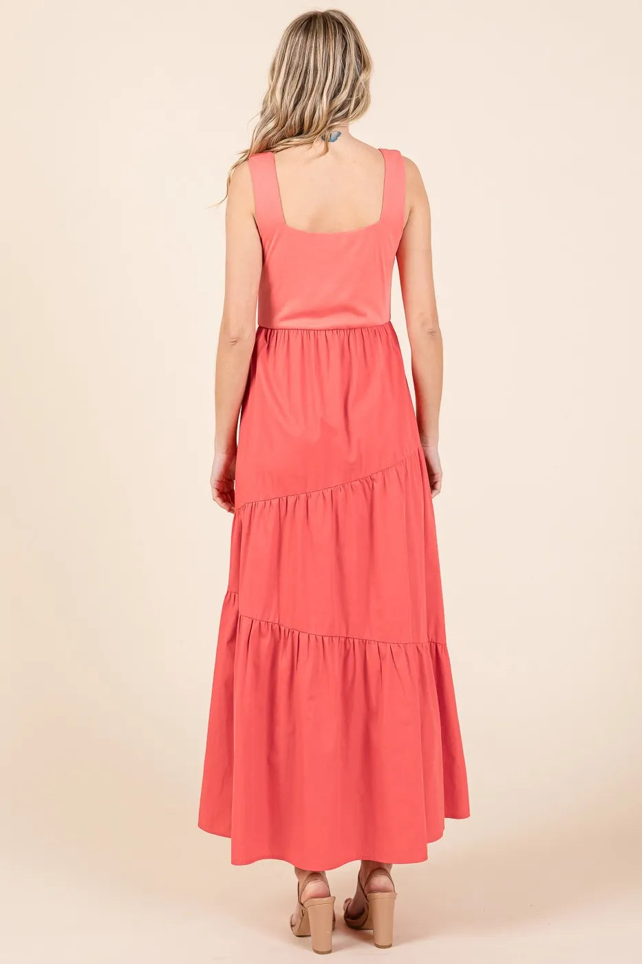 Mittoshop Mix Media Square Neck Maxi Dress b1e5437d1c574d708178d734610a7967-Max-Origin