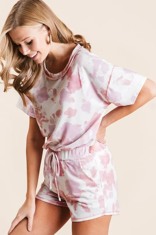 BiBi Tie Dye Print Terry Shorts With Side Pockets b37f0c30212f43daa0b99287c0e74fe2-Max-Origin