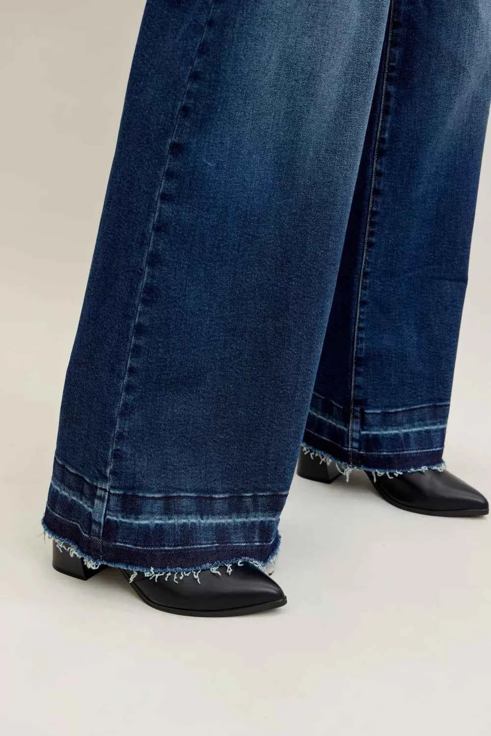 Judy Blue High Waist Palazzo Jeans with Front Patch Pockets b556defc013f430fa553f2eb4d10c3fa-Max-Origin
