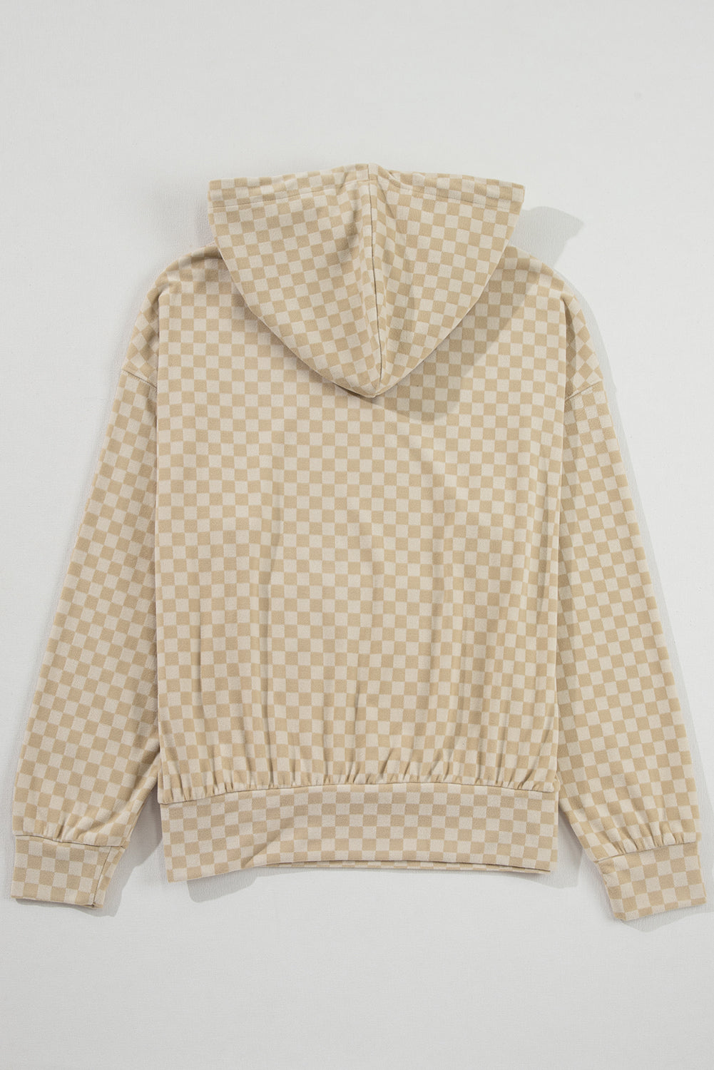 Green Checkered Kangaroo Pocket Hoodie b6790937c09a9164