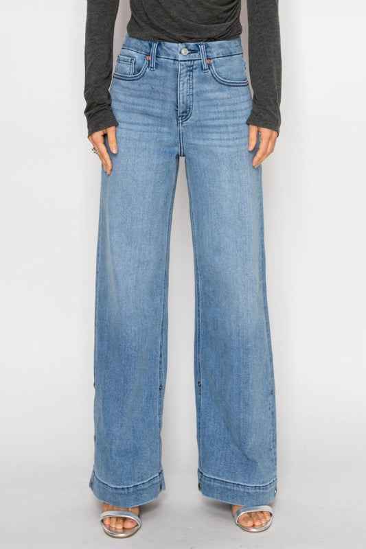 AT2109WDM - TUMMY CONTROL HIGH RISE A-WIDE JEANS b6a66b62-aa16-4d7e-bfdd-116176c414b1