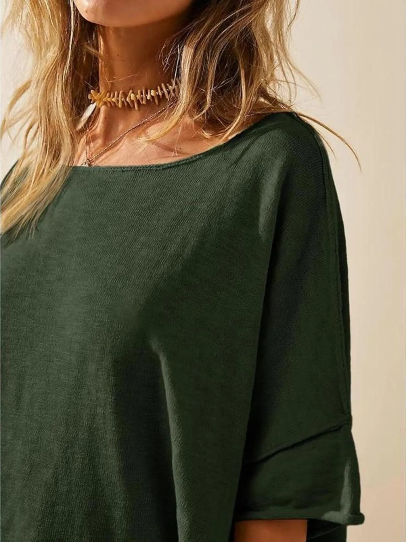 Oversized Round Neck Drop-Shoulder T-Shirt b7be326bb7c64f28859bf8bdac1b0849-Max-Origin