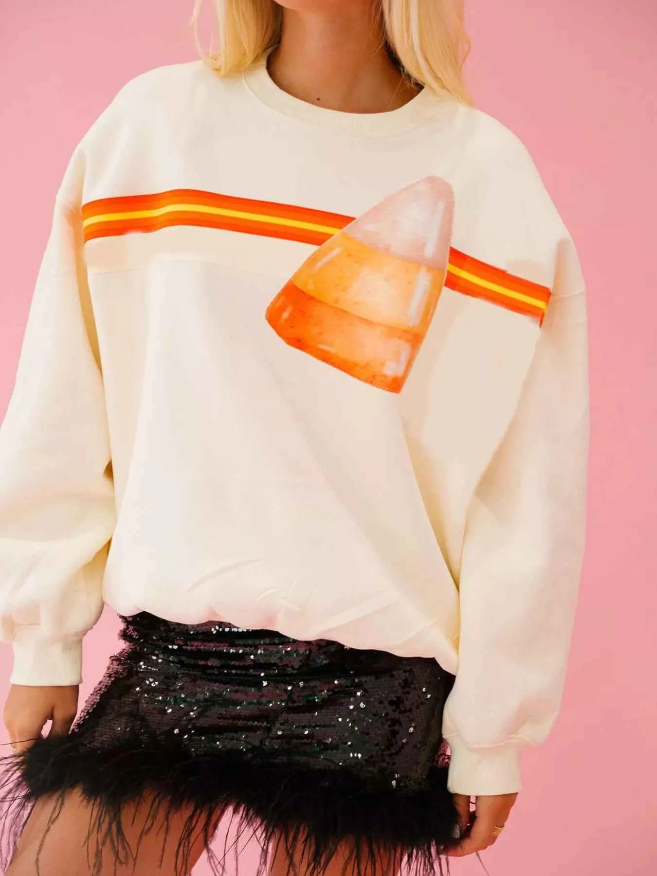 Halloween Sequin Round Neck Sweatshirt b9cc41b9-9dd8-41ee-85a4-fb9ebe457c5b-Max-Origin