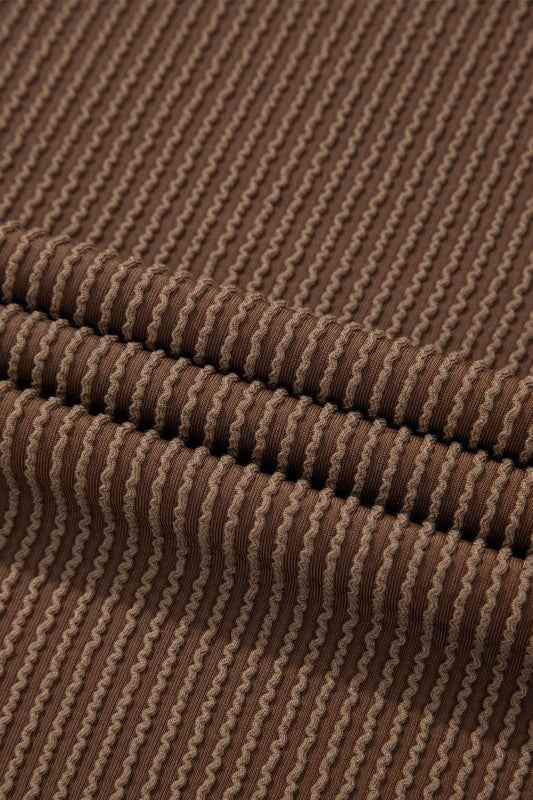 Corded Knit Long Sleeve Top and Shorts Set c2ac0f6e-bb81-4675-b1d0-c22e9601dd6d