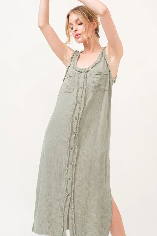 And The Why Washed Gauzed Patch Pocket Tank Midi Dress Sage c31946f63ce34d95a77c6c54d2a7e098-Max-Origin