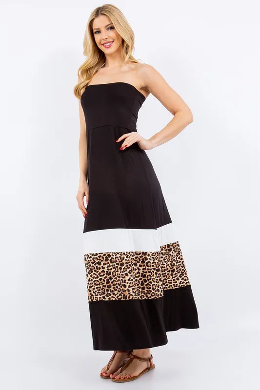 Celeste Full Size Leopard Color Block Tube Maxi Dress Plus Size c5ad85a2-552c-4d9b-8a58-f1bc5a30eef6-Max