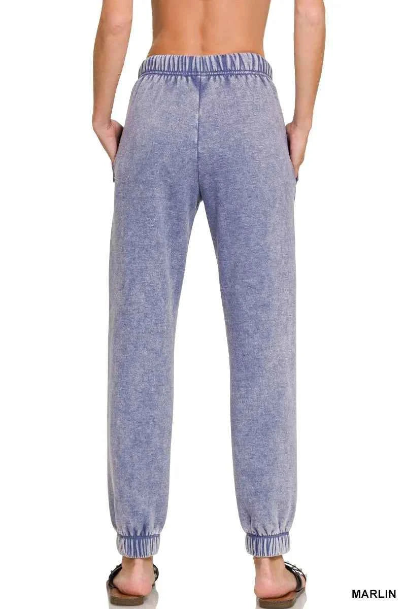 Zenana Acid Wash Fleece Sweatpants with Pockets c8841f9080c148cf9789b8caa461775c-Max-Origin