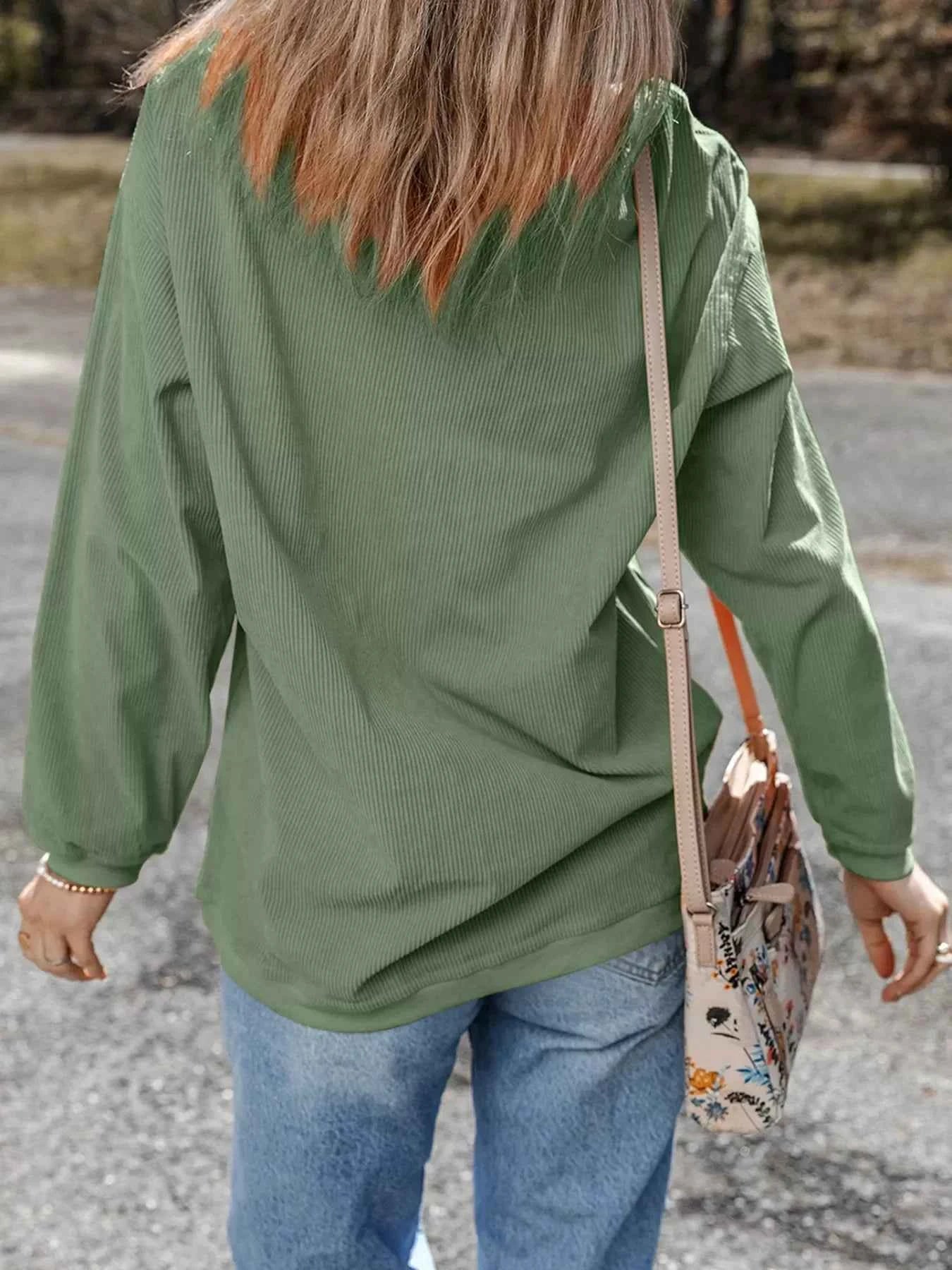 Merry Letter Christmas Sequined Twisted Ribbed Sweatshirt c980c7e6c60b4a828e678216b9671183-Max-Origin