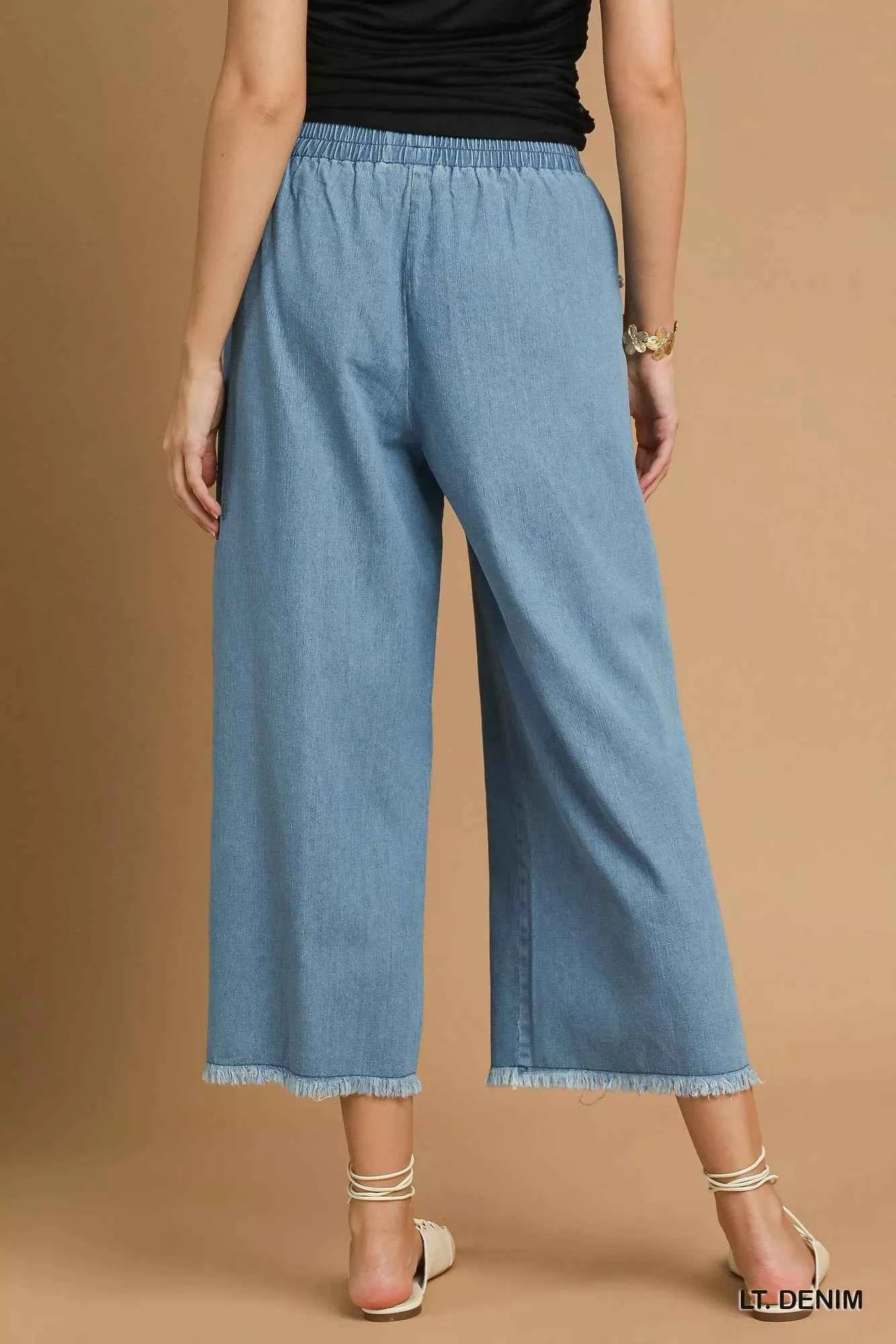 Umgee Washed Fringe Hem Wide Leg Jeans caf283c1-9e9f-48de-be81-01a180fc86a0-Max-Origin