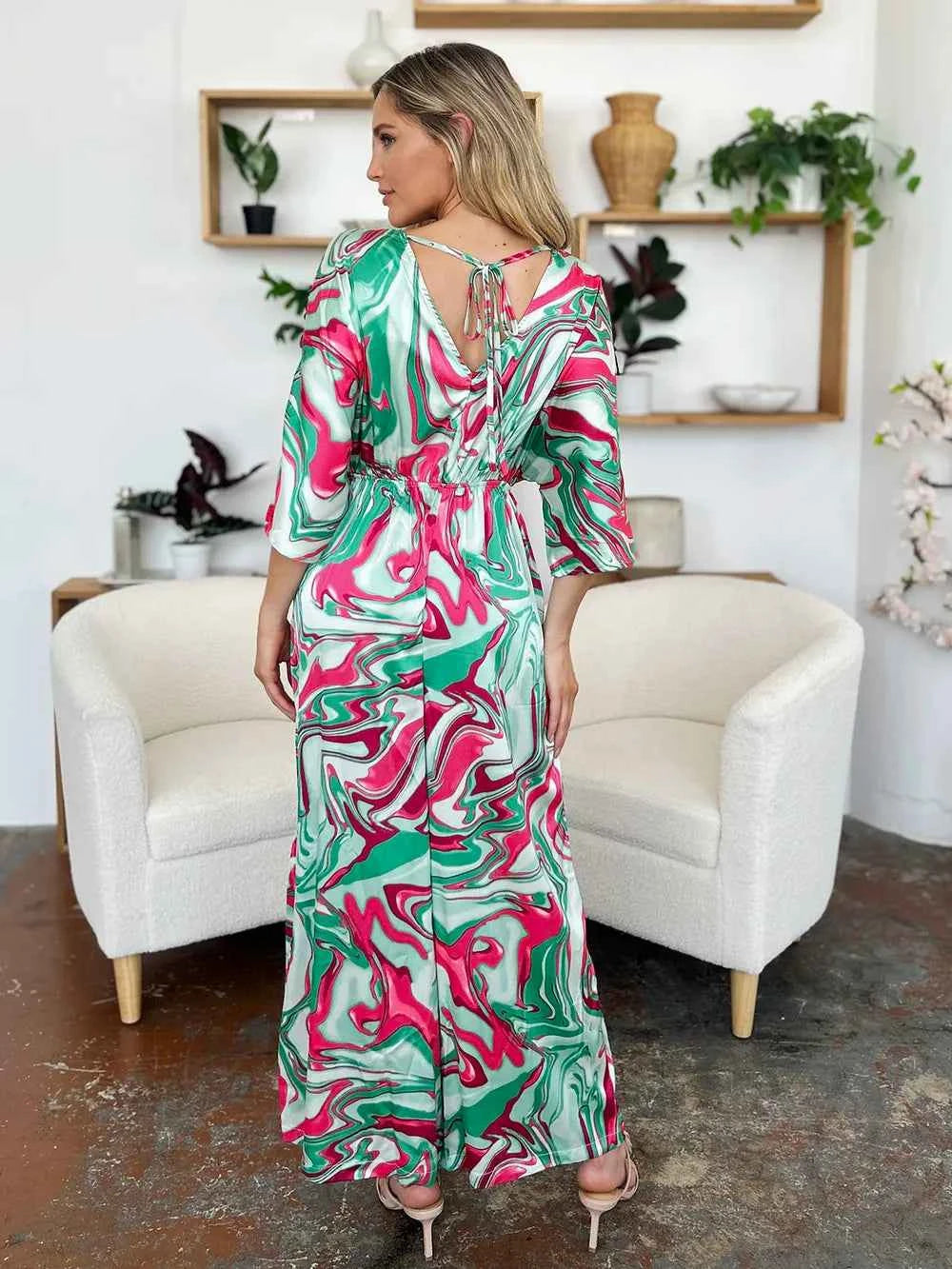 Double Take Full Size Half Sleeve Wide Leg Jumpsuit cc955328-f0d0-40ce-a911-fe1958813ebc-Max
