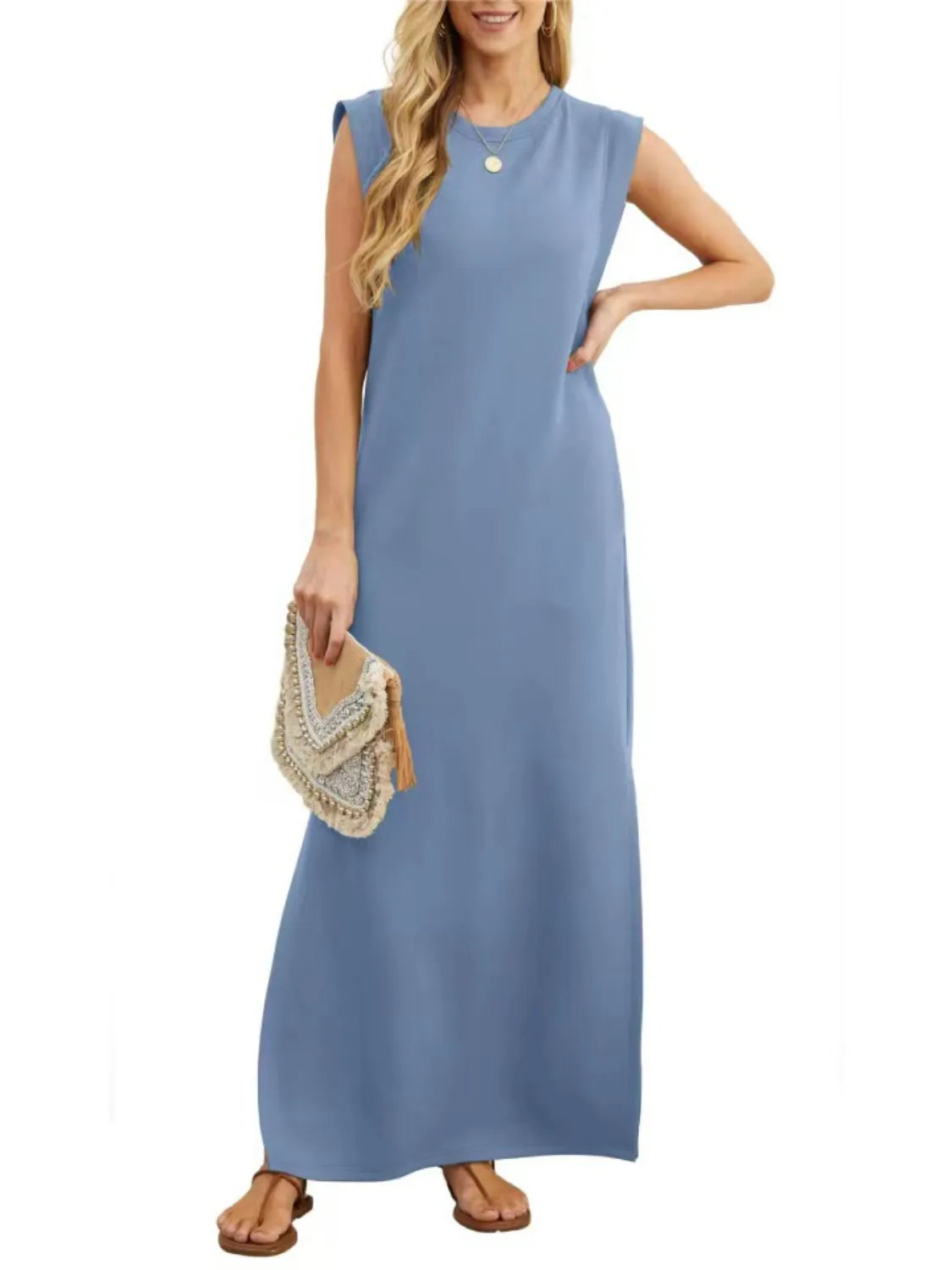 Full Size Slit Round Neck Sleeveless Maxi Tank Dress Plus Size cd5c8fad-a921-41e0-99b7-0260128bb33a-Max-Origin
