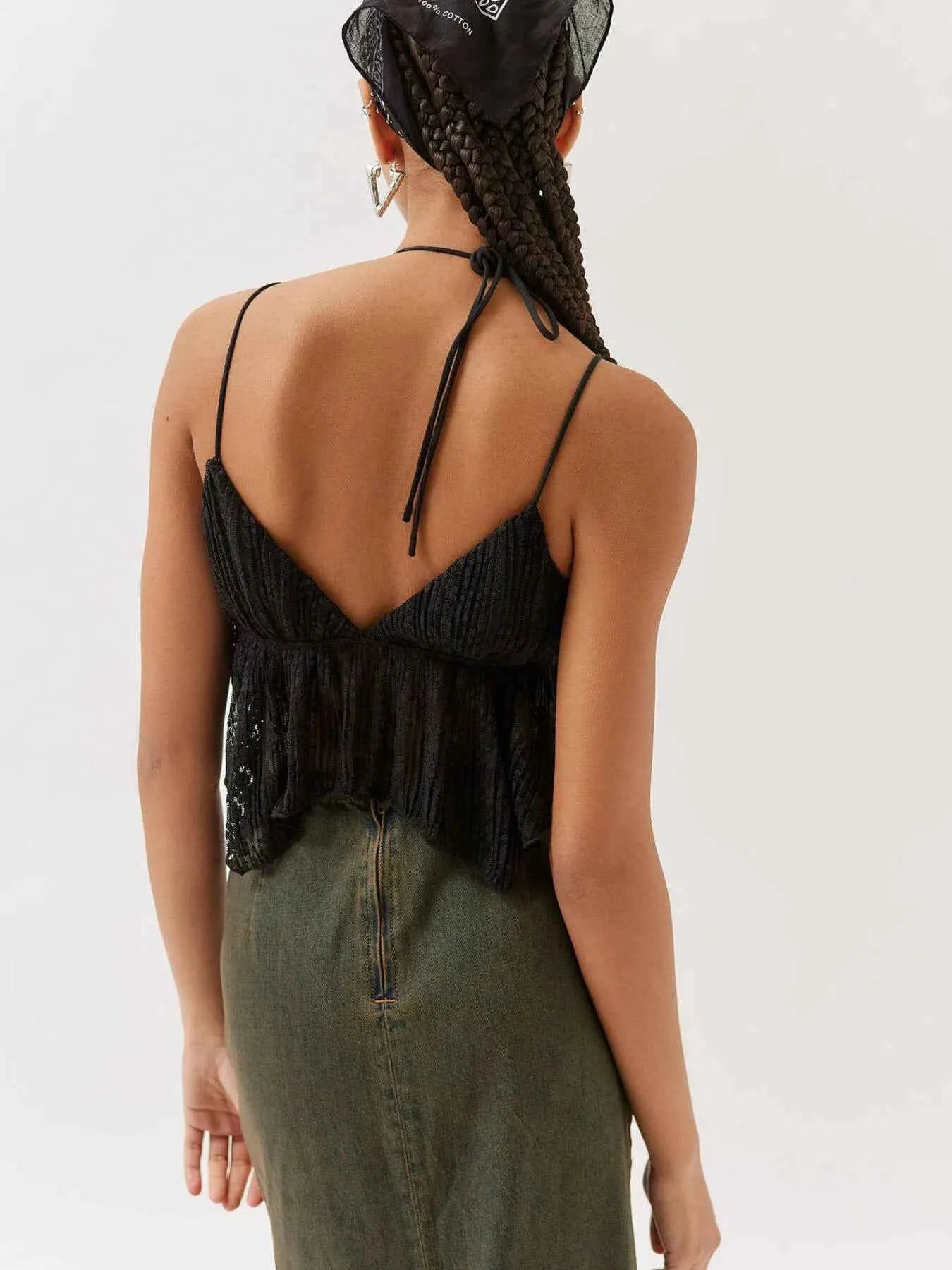 Lace Cropped Cami with Flowy Hem ce2eed0d9f8946a0a121b9ee846686e5-Max-Origin