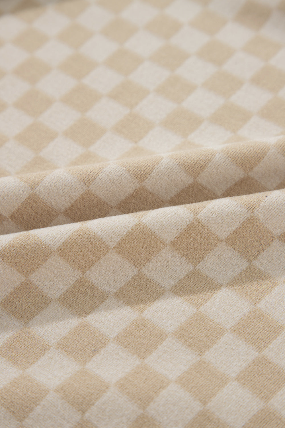 Green Checkered Kangaroo Pocket Hoodie d09e336286640726