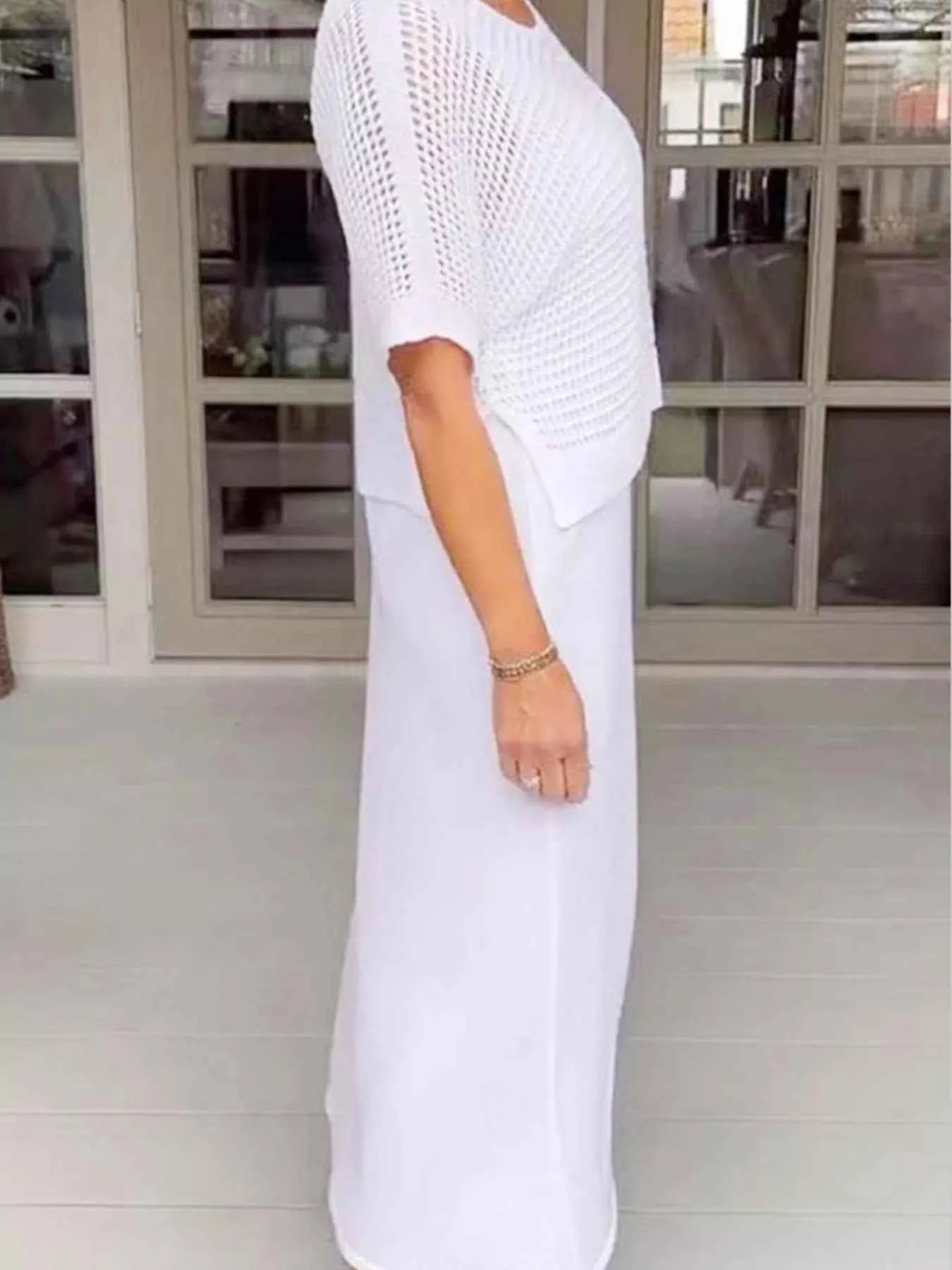 Full Size Openwork Knit Cover Up and Dress Set Plus Size d118b7c5-f51a-4a61-8465-d7308c78700f-Max-Origin