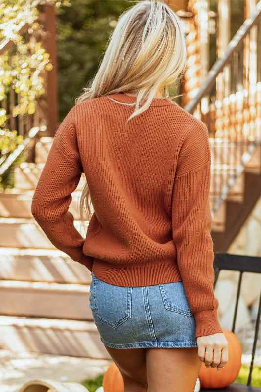 Hello Pumpkin Crewneck Sweater d175a9dc-051b-4535-b56c-9f4df4ec9f5b