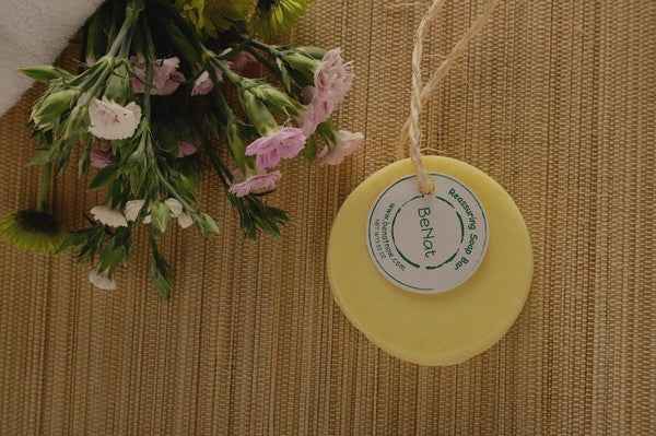 Reassuring Soap Bar. Wheat, Olive, and Almond Oil. d296047d-5093-43e1-ba80-d5412c5db4b5