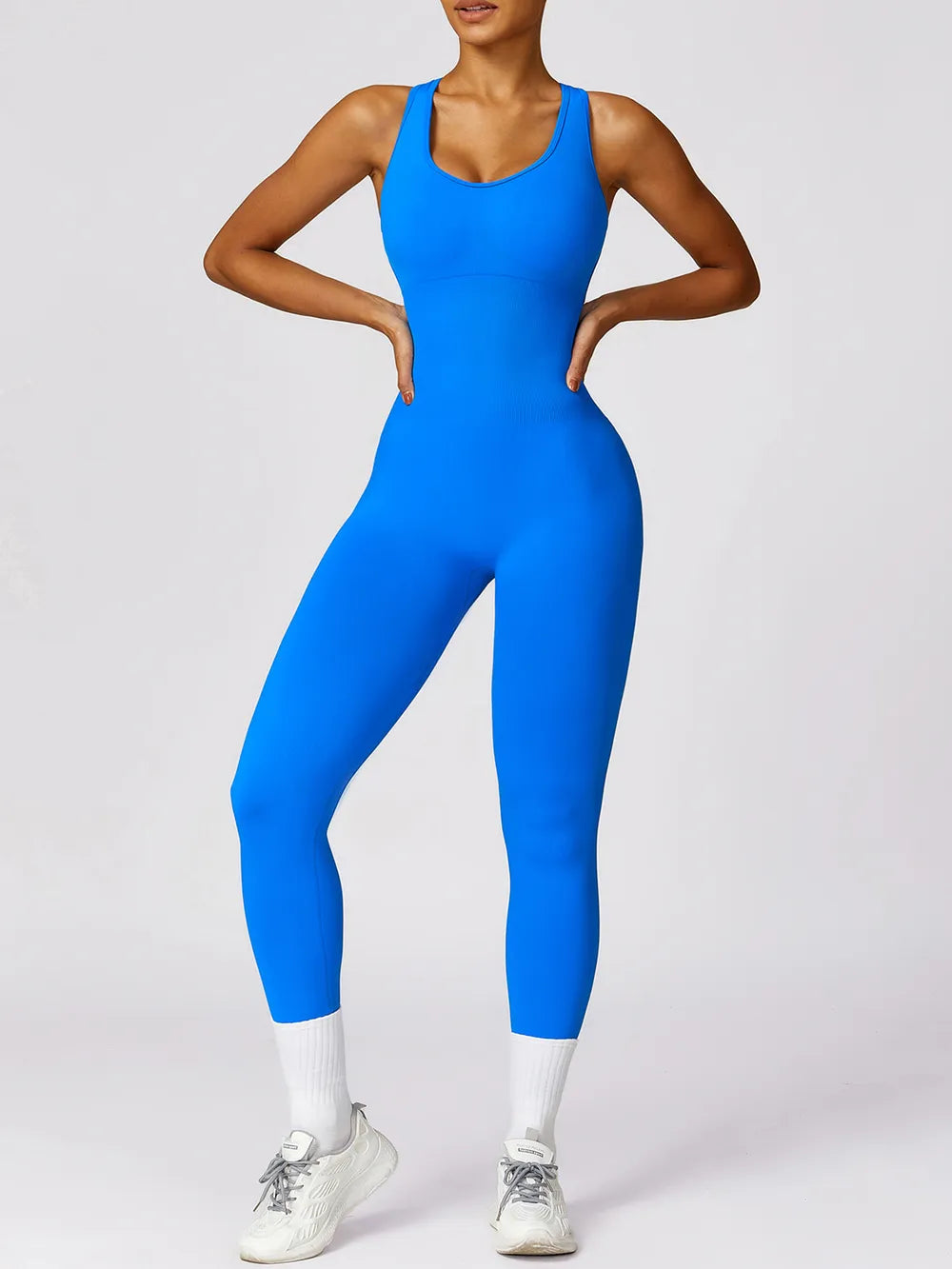 Cutout Racerback Active Jumpsuit d2c1e3d8-b627-411e-86bf-dccc7b6208f3-Max
