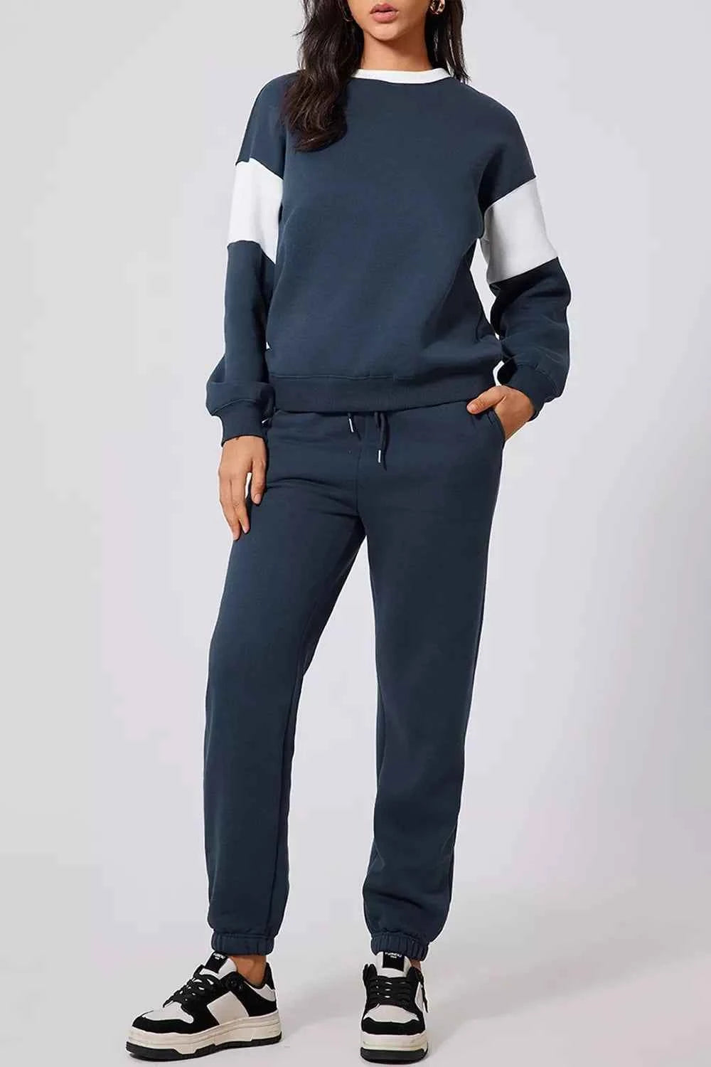 Drop Shoulder Loose Sweatshirt and Joggers Active Set d56d4388-48e3-436c-bf4f-ea6e1b9df247-Max-Origin