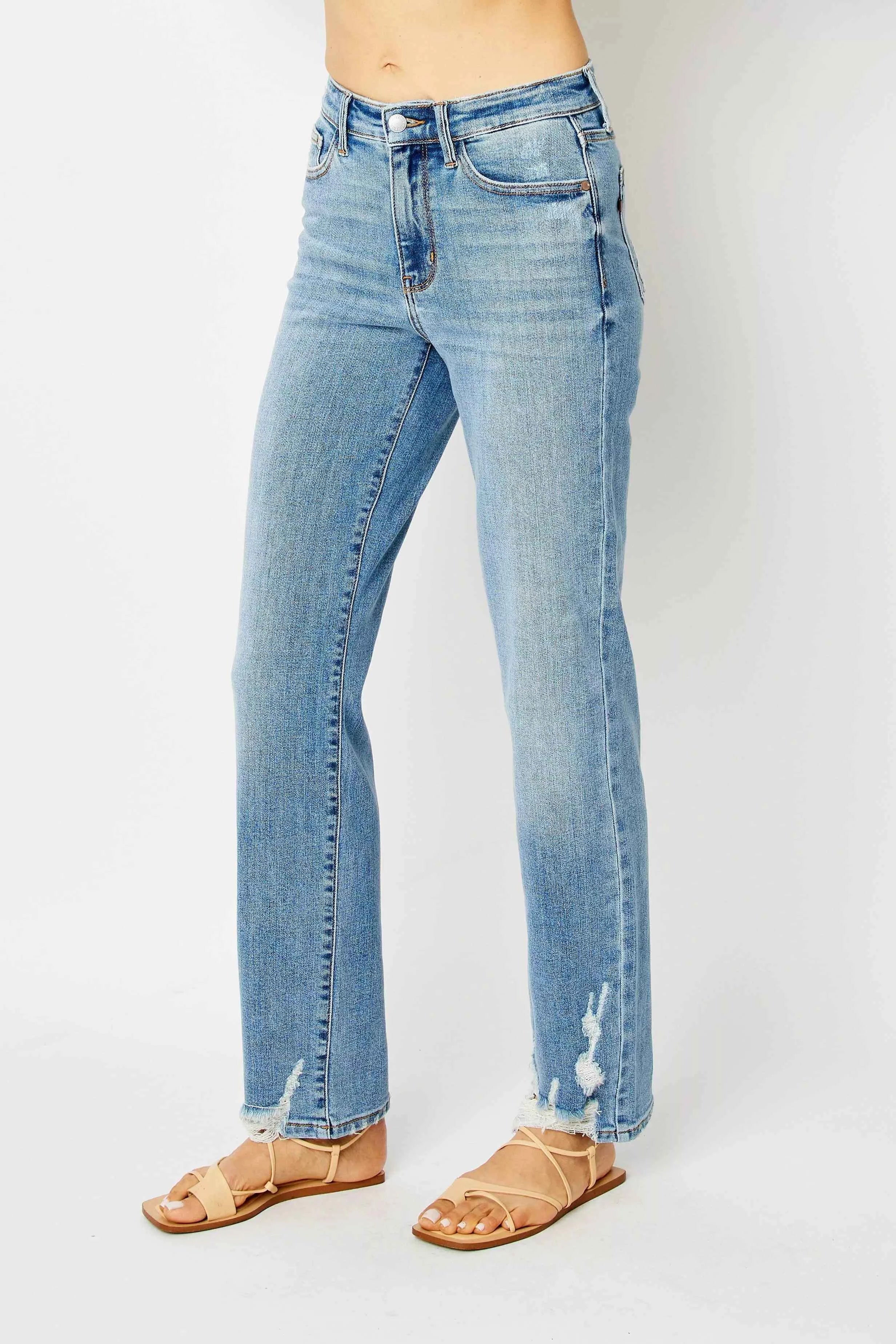 Judy Blue Full Size High Waist Straight Jeans with Heavy Destroy Plus Size d7abeb4e285e4106b144bff337960b6b-Max-Origin