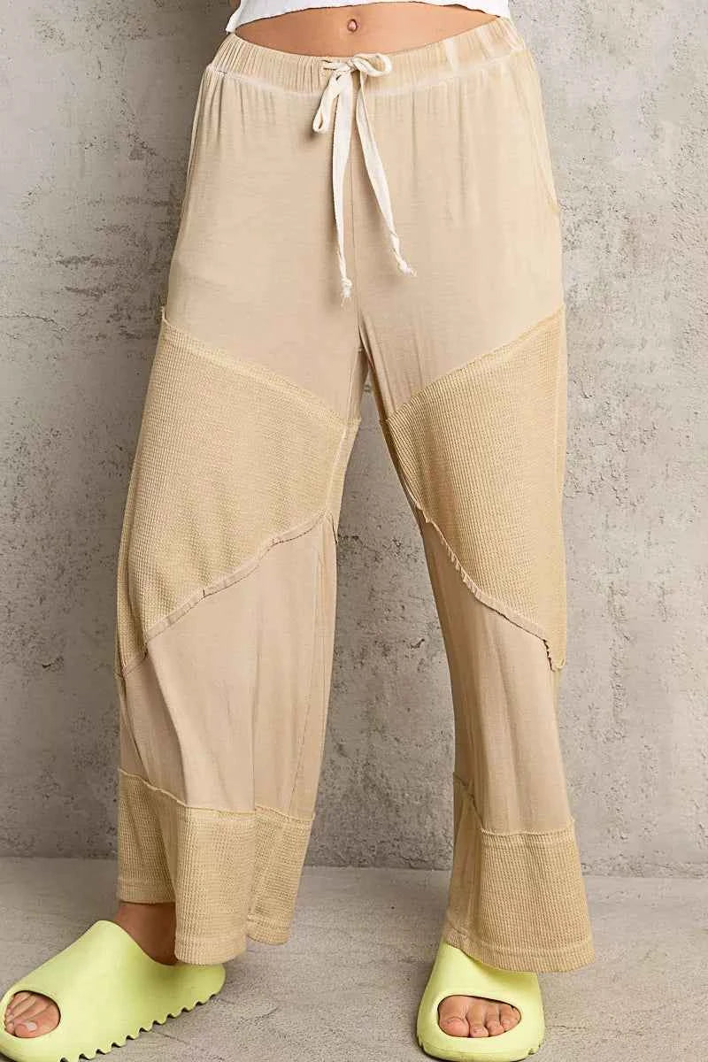 POL Elastic Waistband Wide Leg Pants with Drawstring d7d2c1a2-4cac-4f45-a791-3097d8aac211-Max-Origin