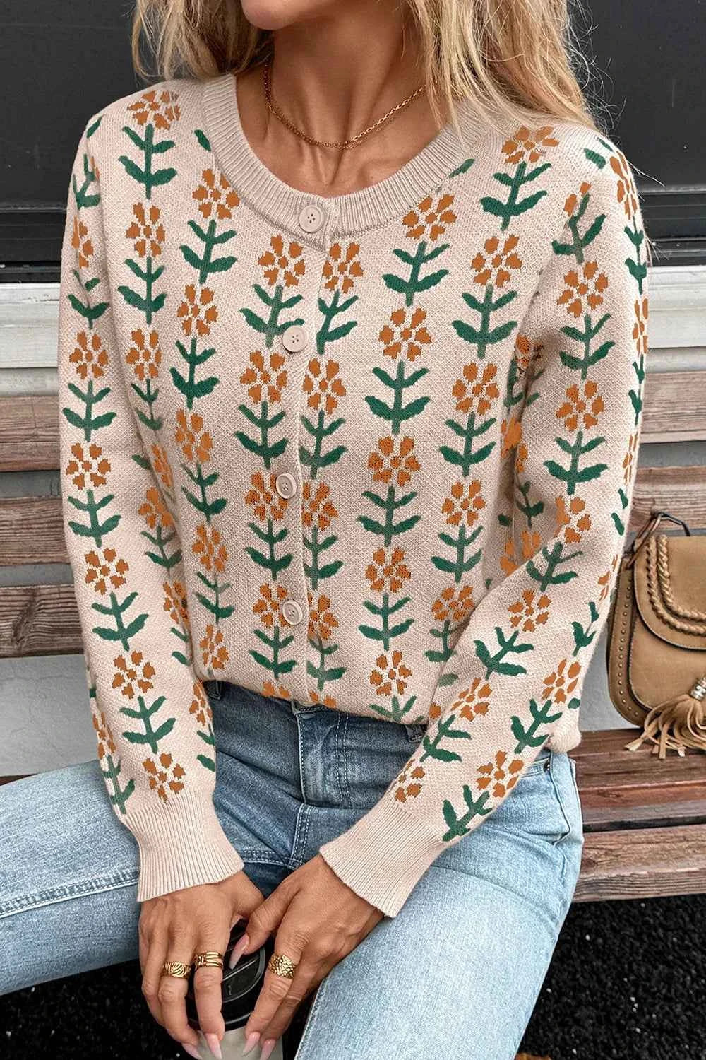 Floral Button-Up Knit Cardigan d894fb03-95dd-4352-8006-fa20b7a0ff18-Max-Origin