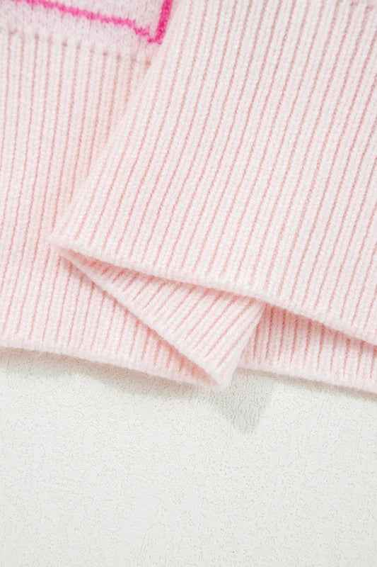 Western Bows & Horseshoes Long Sleeve Sweater db2478d4-e6a8-4f56-9e4c-3462af0616e7