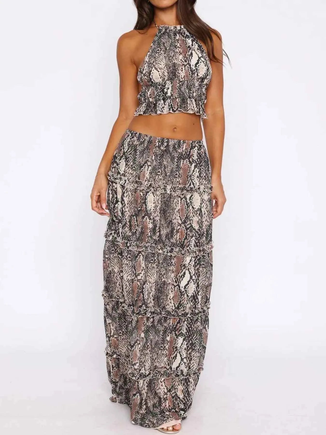 Halter Crop Backless Top and Maxi Skirt Set Black dc21ad70-b09f-4020-b9f5-8c7a0bcf985f-Max-Origin
