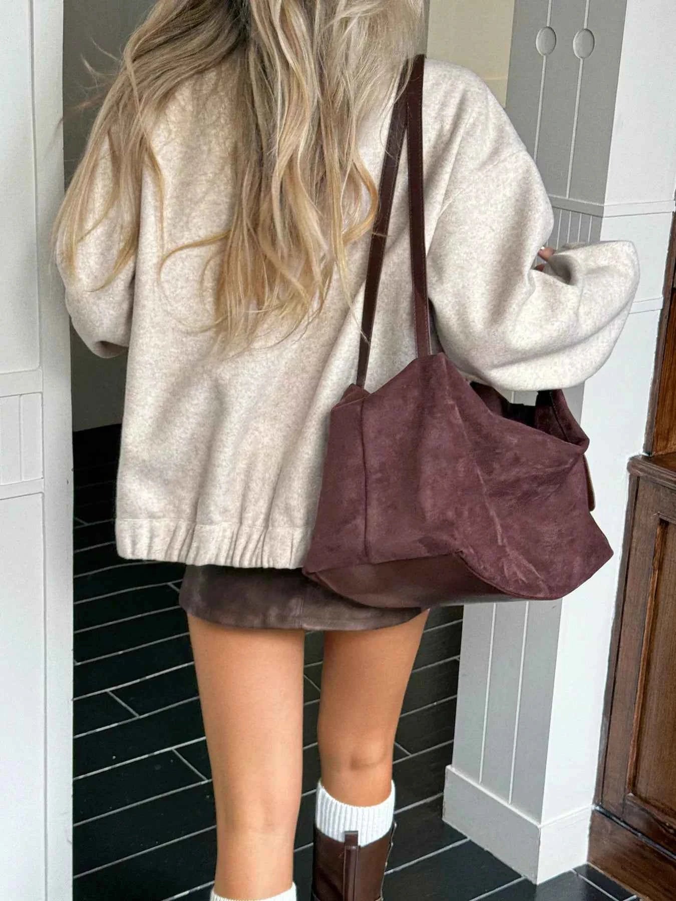 Snap Down Dropped Shoulder Jacket ded48bc15e0f4349888353cb7fa8f094-Max-Origin